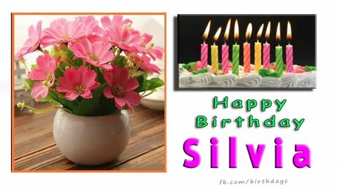 Happy Birthday SILVIA images Birthday Greeting birthday.kim