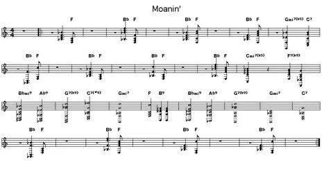 Art Blakey Moanin Sheet Music - articlesinformed.com