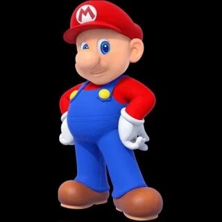 Mario without a mustache and hair !!! 😂 😱 🤭 Mario Games