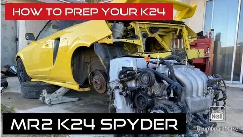 Toyota mr2 spyder k24 build part 4