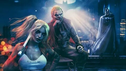 Joker Harley Quinn Wallpaper : Joker and Harley Quinn wallpa
