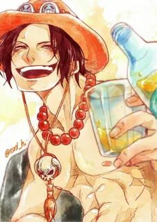 Pin by Lll on Ace One piece ace, One piece drawing, One piec