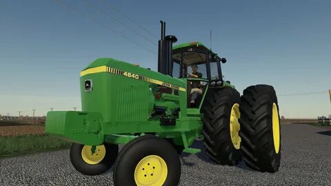 John Deere 4640 Edited Version FS19 Farming Simulator 19 Mod