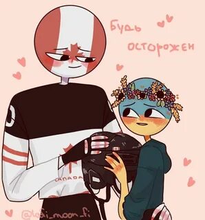 Пин от пользователя 💙 Ukraine на доске Countryhumans Канада 