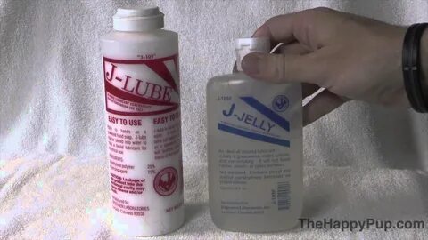 J lube & J Jelly Water Based Lubricant The Happy Pup - YouTu