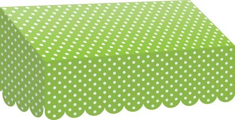 Lime Polka Dots Awning - TCR77162 Teacher Created Resources