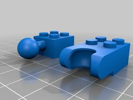 lego+ball+joints+by+Cyberstar254. 3d printing projects, 3d p