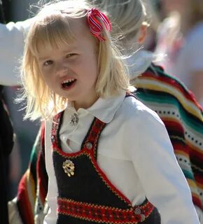 Norwegian girls on national day Tom Evensen Flickr