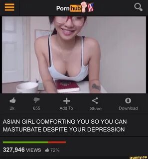 Asian girl comforting you