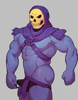 Skeletor boob gif