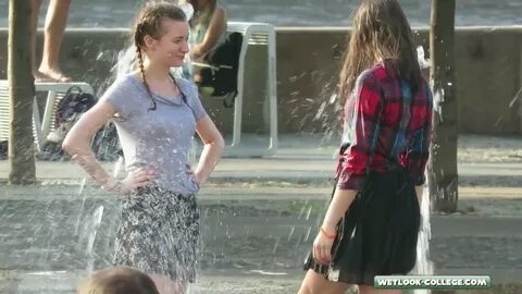 WETLOOK AND CANDID COLLEGE GIRLS: Girls and Soldiers - 12. C