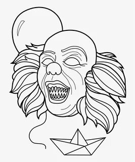 Pennywise Coloring Pages - Mini Pennywise Coloring Pages Tra