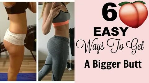 How to Get A Bigger Butt, grow your booty fast - YouTube