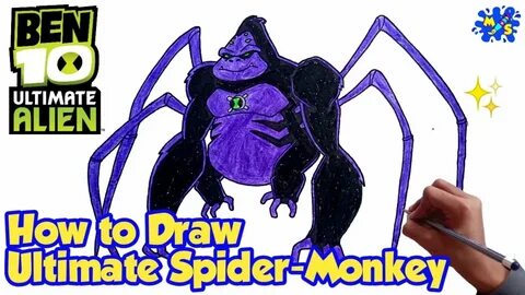 How To Draw A Spider Monkey