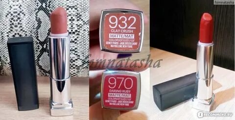 Губная помада MAYBELLINE Сolor Sensational "Матовое искушени