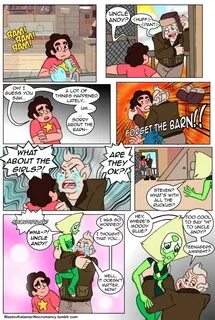 Andy finds out about the Barn Steven Universe Steven univers