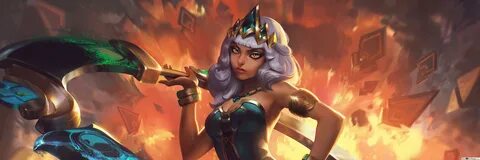 Qiyana' Splash Art (8K) - League of Legends LOL HD wallpaper