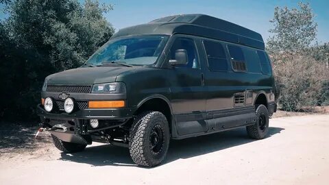 Class B RV Suspension Lift, Chevy Express Van Conversion: Be