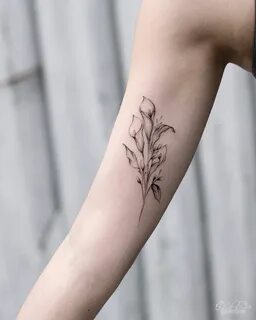 Peace Lily Tattoo - Tattoos Concept