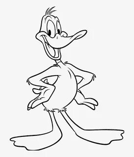 Drawing Gangster Daffy Duck - Daffy Duck Looney Tunes Colori