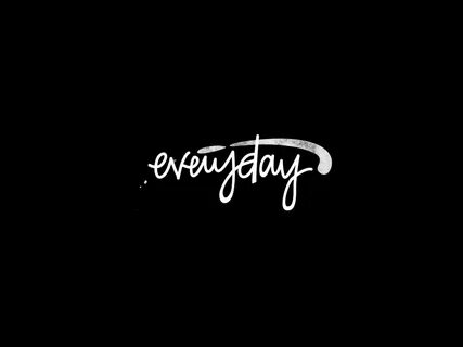 "Everyday" logo animation by Michael Rusakov on Dribbble