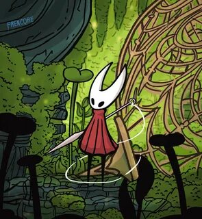 Frencore on Twitter: "Here's my first Hollow Knight fanart, 