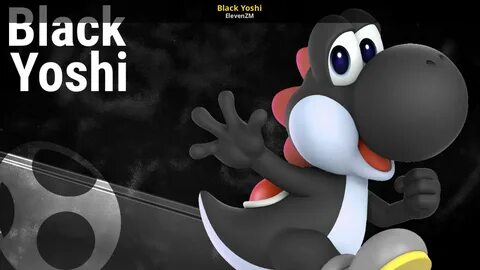 Black Yoshi Super Smash Bros. Ultimate Mods