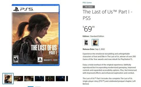 Оригинальная The Last of Us появится на ПК и PS5 RBK Games