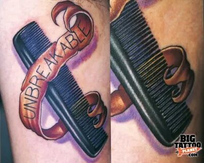 Comb Tattoo Images & Designs