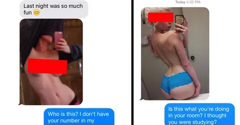 21 Scandalous Girls That Sent Personal Pics To The Wrong Num