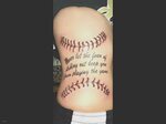 Lovely softball Tattoo Ideas Baseball tattoos, Softball tatt