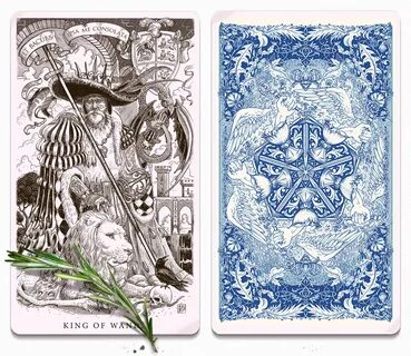 Cover for a deck of Tarot cards on Behance