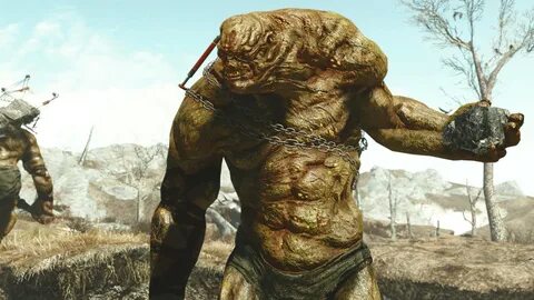 Скачать Fallout 4 "Улучшенные текстуры существ" - Графика