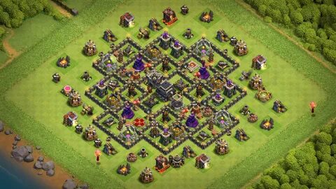 New Townhall 9 base layout 2020 with Copy Link of layout