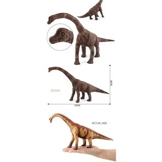 Большой размер динозавры модель игрушки Брахиозавр бронтозав