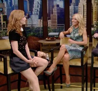 Pop Minute - Jessica Chastain Legs Shorts Live With Kelly Ph