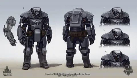 Fallout inspired servoshell armor concept! : conceptart Armo