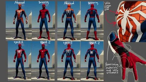 Spider Man Suit Concept Art Image All Angels Fashion