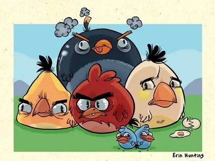 Creative Angry Birds Fan Art Angry birds, Birds, Bird art