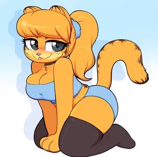 #3006 - safe, artist:moozua, furbooru exclusive, garfield (garfield), cat, ...
