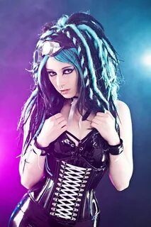 Cyber gothic Goth girls, Gothic girls, Cybergoth