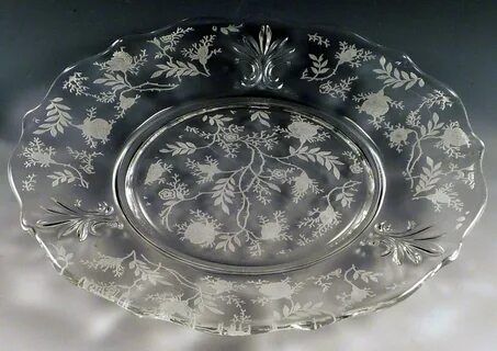 Fostoria Romance and Chintz - Baroque Etched Crystal Pattern