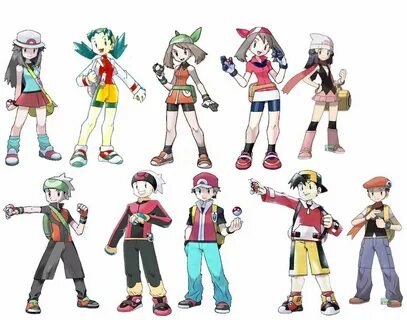 Pokemon Trainers Pokemon trainer, Pokemon, Pokemon trainer r