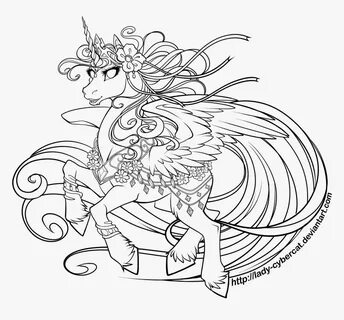 Transparent Mlp Lineart, HD Png Download - kindpng