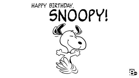 Happy Birthday Snoopy Images - Stroimm Online