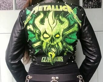 Metallica Стадд Band Tee T Рубашка День Ворон Одежда Etsy
