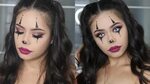 Easy Clown Halloween Makeup Tutorial - YouTube