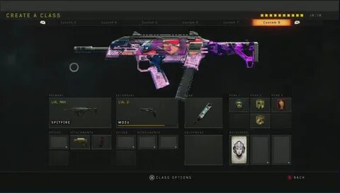 Best class setups & tips for the Spitfire in Black Ops 4 Mul