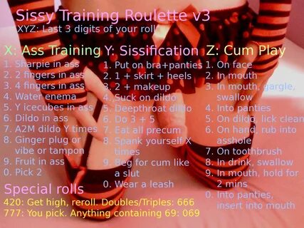 Sissy training roulette - Fap Roulette