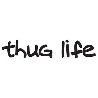 Download Free png Thug Life Logo PNG High-Quality Image - DL